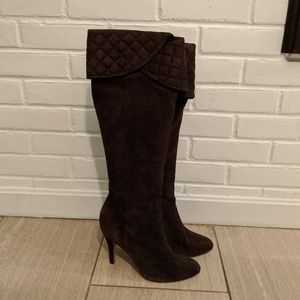 Colin Stuart suede tall boots